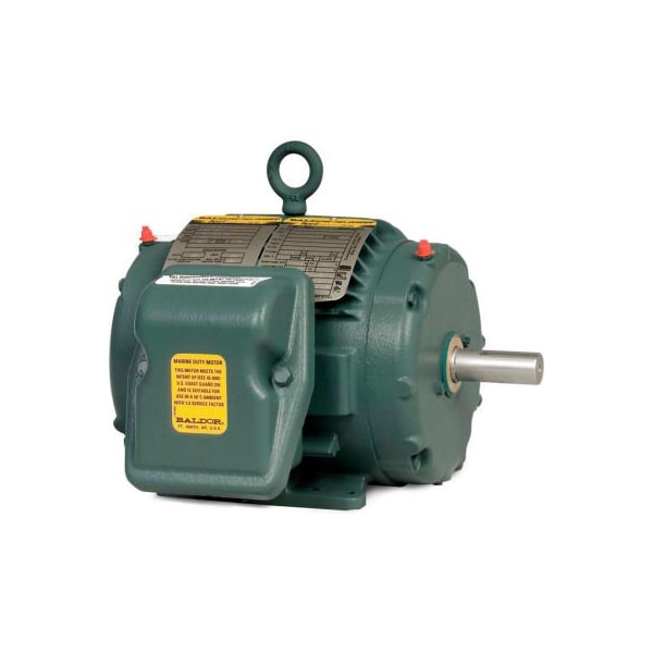 Baldor-Reliance Motor ENCP83580T-4, 1HP, 3450RPM, 3PH, 60HZ, 143T, 0520M, TENV, F1